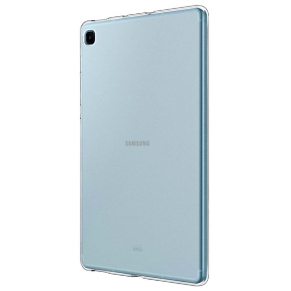 CaseUp Samsung Galaxy Tab A7 Lite T225 Kılıf İnce Şeffaf Silikon Beyaz 2